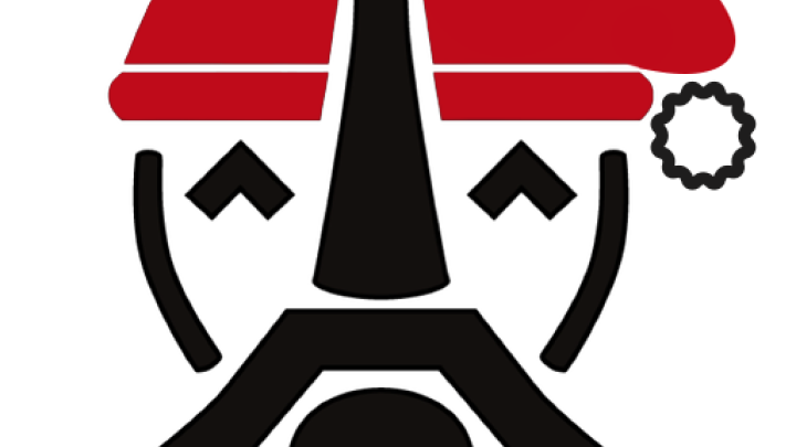 Thorolfs vikingelogo med nissehue